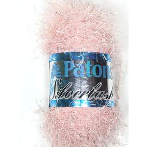 Paton's Silverlash Baby Pink Yarn Silver Eyelash Rose Quartz Novelty Rated 4
